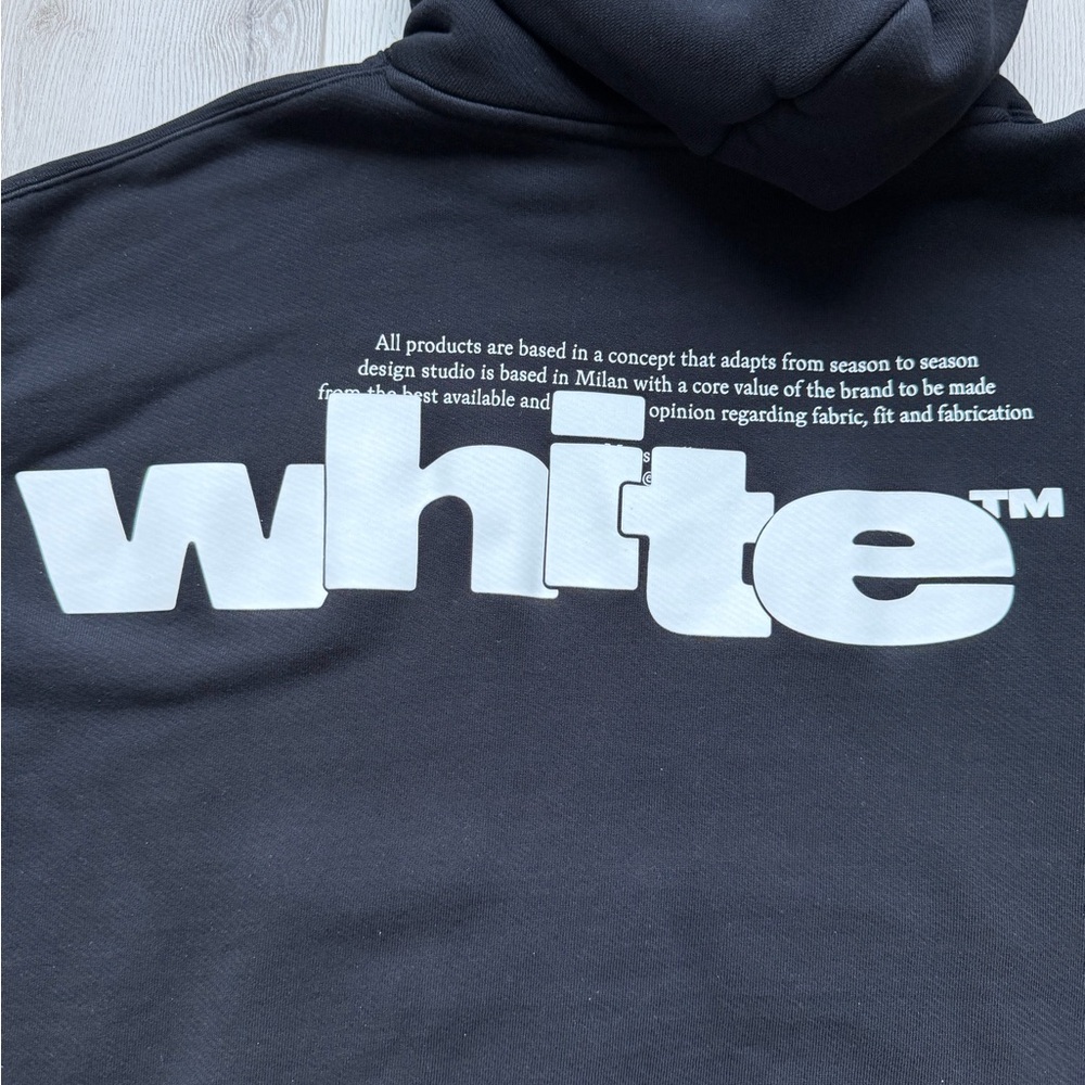 Off-White Shared Logo Drawstring Hoodie. Size Xl - image 3